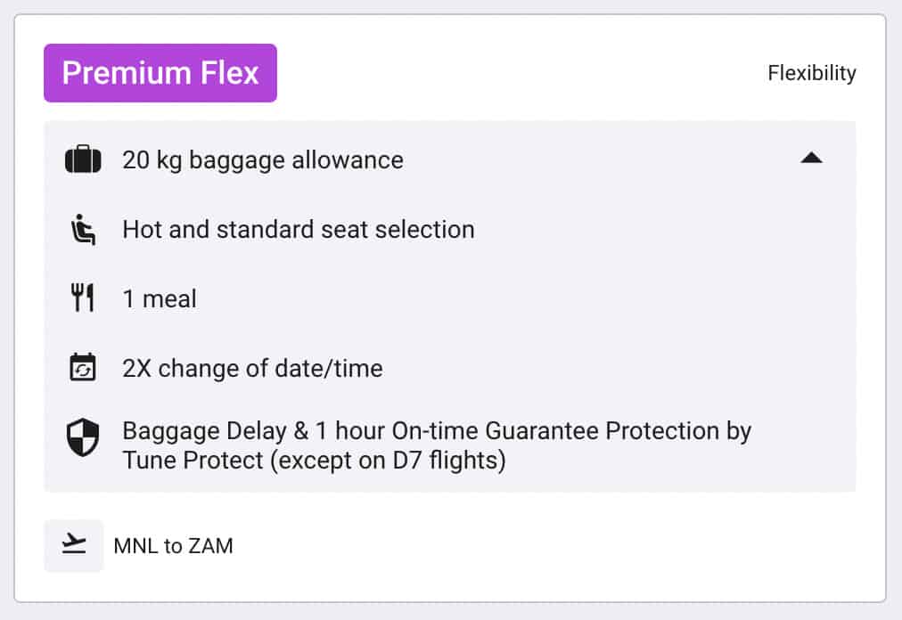 AirAsia Premium Flex