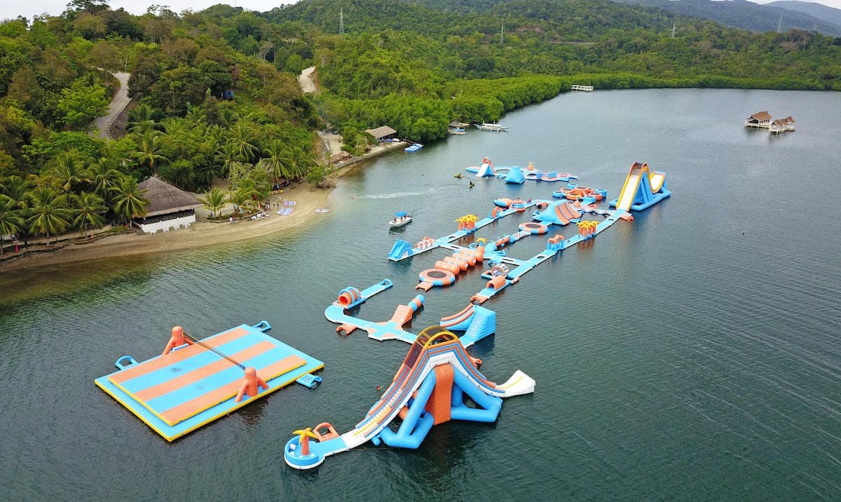 Kamia Bay Inflatable Island